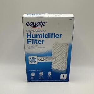 Equate Antimicrobial Replacement Cool Mist Humidifier Filter EQWF813 Open Box